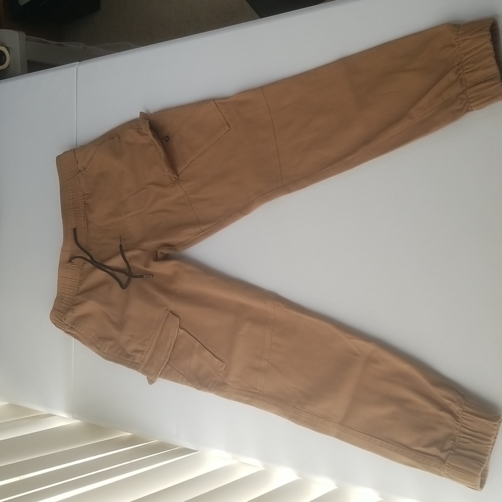 Dark Khaki Cargo Pants